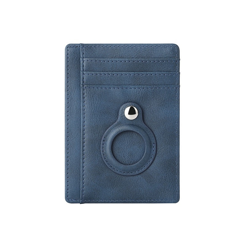 RFID AirTag Leather Anti-Theft Wallet
