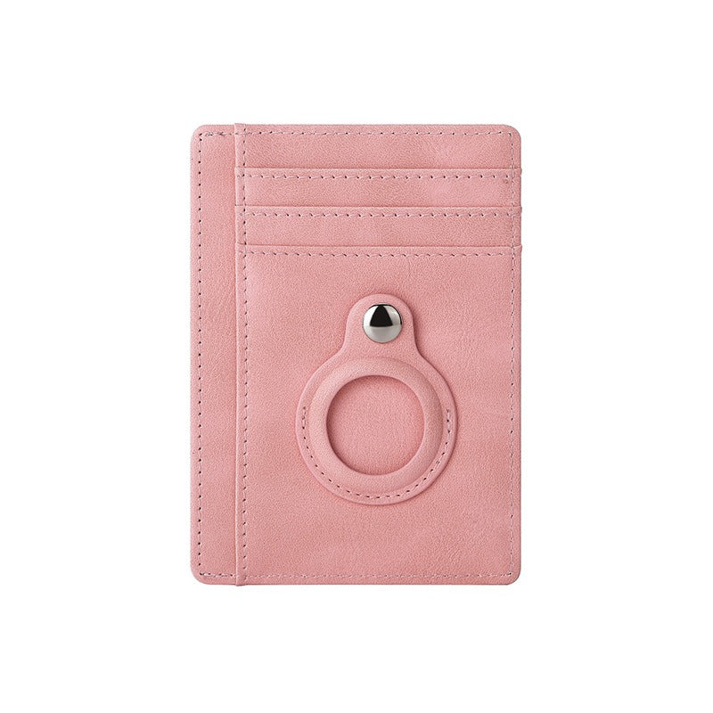 RFID AirTag Leather Anti-Theft Wallet