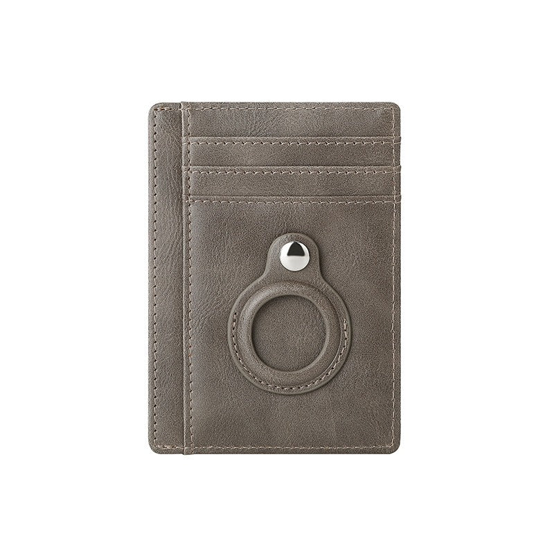 RFID AirTag Leather Anti-Theft Wallet